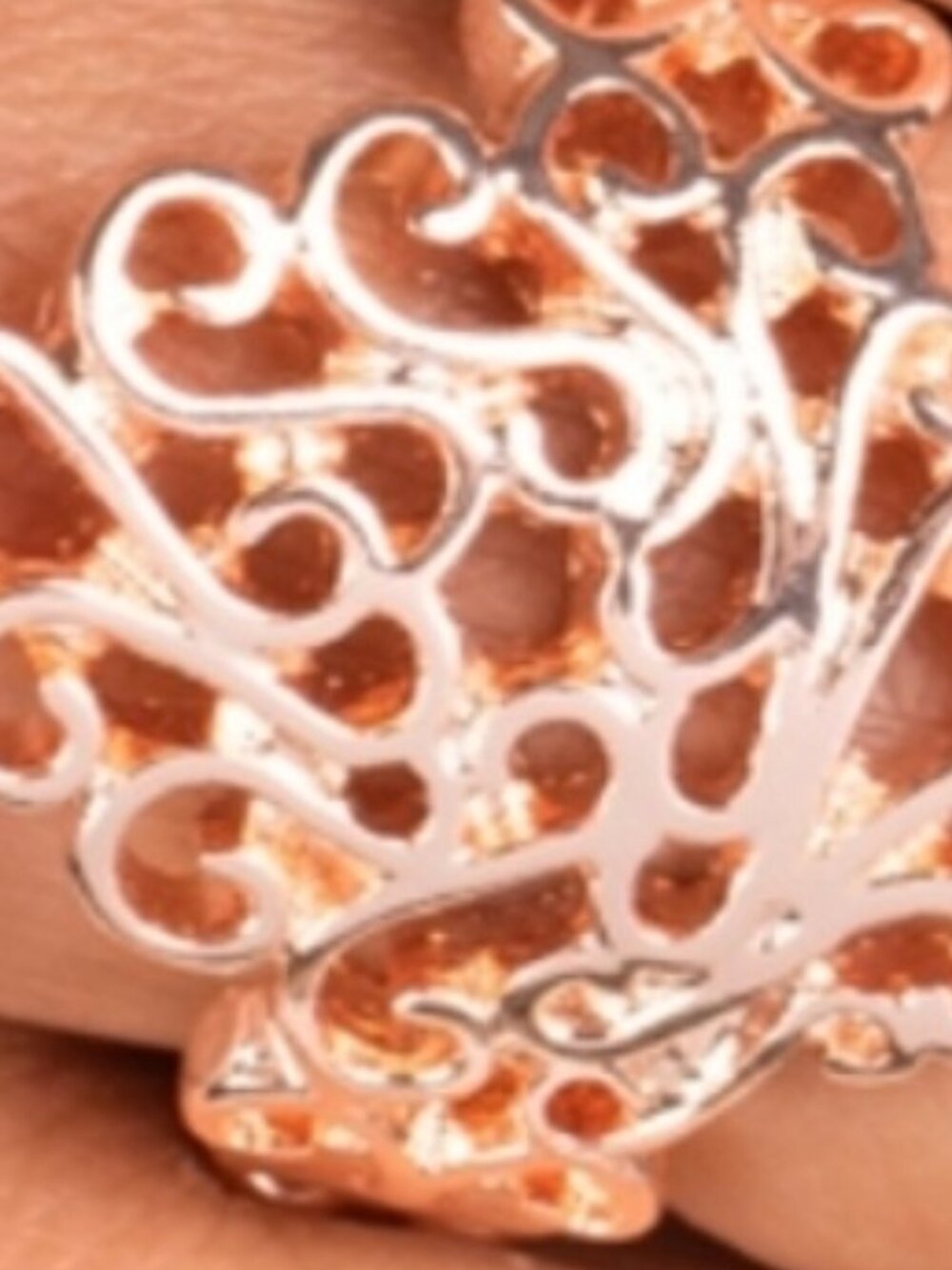 Full-Fledged Filigree Rose Gold Ring 💍